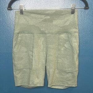 Aerie Olive Camo Women's Bike Shorts